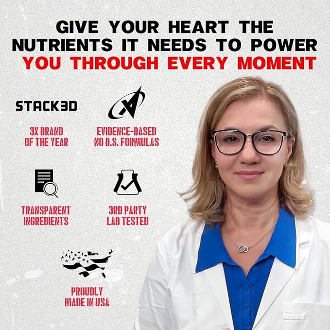 Apollon Nutrition Full of Heart – Comprehensive Cardiovascular Support | Bergamonte Red Yeast Rice CoQ10 | PharmD Formulated | 240 Capsules (30 Servings)