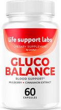 Life Support Labs Capsules - Official LifeSupportLabs Blood Support Health Balance Supplement Pills Premium Multivitamin Advanced Formula for Health &amp Wellness 60 Capsules for 1 Month