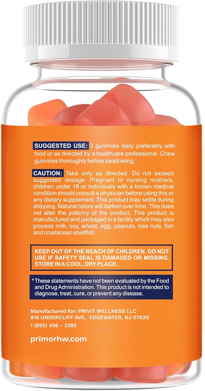 Fiber Gummies Supports Digestion Health &amp Regularity - 5 Grams of Prebiotic Fiber - Vegetarian – Gluten Free – 100% Natural - for Women &amp Men – Made in USA – 60 Gummies