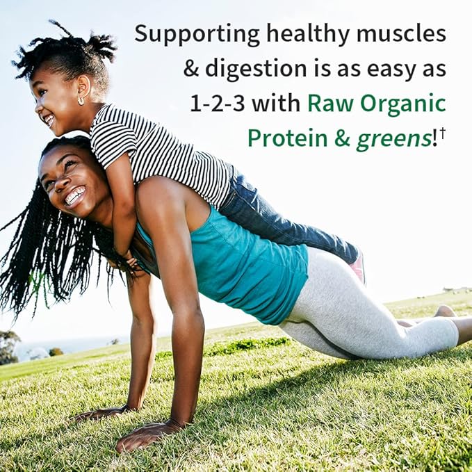 Garden of Life Powder Protein Greens Chocolate Organic 22 Ounce &amp Organic Vegan Sport Protein Powder Chocolate - Probiotics BCAAs 30g