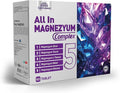 All in Magnezyum Complex 5 – Five Forms of Magnesium (L-Threonate Taurate Citrate Glycinate Malate) - Supports Muscle Function Nerve Support &amp Energy Production – 60 Tablets
