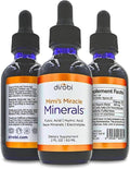 Mimi's Miracle Minerals Fulvic Acid Humic Acid - Trace Mineral Supplement 70 Ionic Minerals - Organic Plant Derived Liquid (2 oz Refill 60 Day Supply)