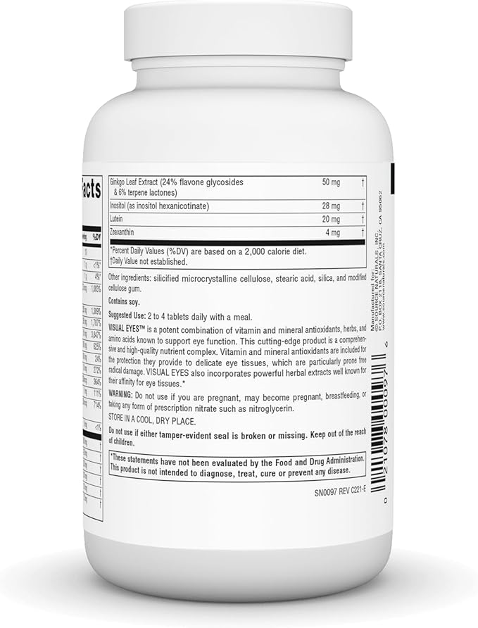 Source Naturals Visual Eyes Multi-Nutrient Complex - 120 Tablets