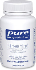 Pure Encapsulations L-Theanine - Amino Acid Supplement to Support Relaxation Stress &amp Nervous System - 120 Capsules