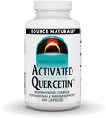 Source Naturals Activated Quercetin Bioflavanoid Complex for Seasonal &amp Immune Support* - 200 Capsules