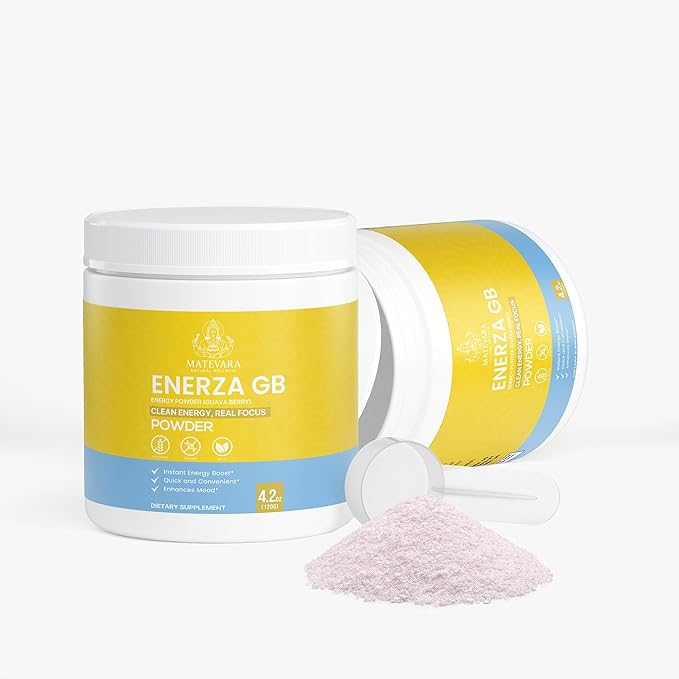 Enerza Energy Powder | 140g (4.94 Oz) (Guava Berry)
