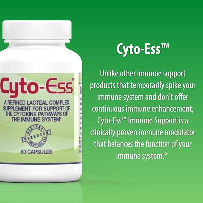 Jigsaw Health Cyto-Ess | Immune Support | 60 Capsules | 60 Servings