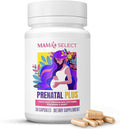 Mama's Select Prenatal Vitamins for Women – Allergen-Free MTHFR Friendly Methylated Folate &amp B Vitamins Easy-to-Digest Supports Fetal Development Once Daily Vegan No Biotin