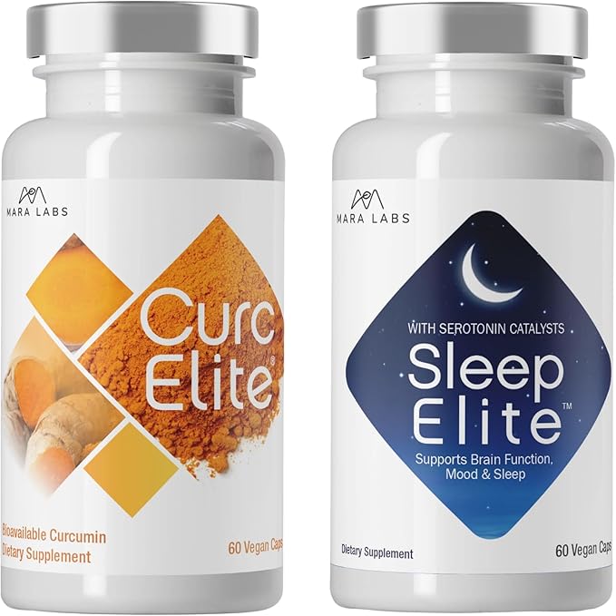 Mara Labs CurcElite 60 Capsules and SleepElite 60 Capsules