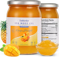 Sea Moss Gel Essential Vitamins Trace Minerals Vegan superfoods jams Jellies and Sweet sauces Gifts (Mango)