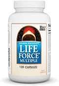 Source Naturals Life Force Multiple Daily Multivitamin High Potency Essential Vitamins Minerals Antioxidants &amp Nutrients - Energy &amp Immune Boost - 120 Capsules
