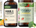 Leucine HMB Liquid Supplements Sugar Free HMB L-Leucine Liquid Drops for Adults Seniors Kids Sulforaphane Supplement Broccoli Sprout Extract Liquid Kids Appetite Booster (1+yrs) Vegetable Liquid
