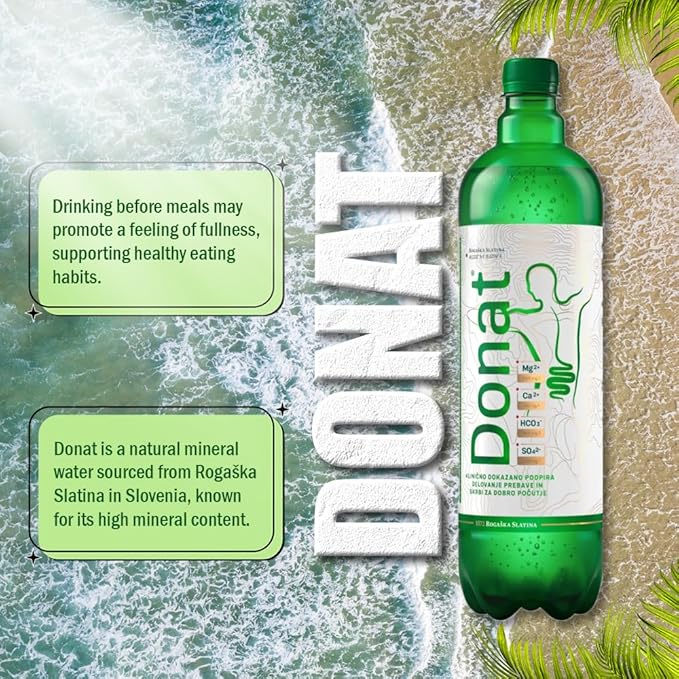 Rogaska Donat Mg Mineralwasser inkl. Pfand 1 L Flasche 6er Pack