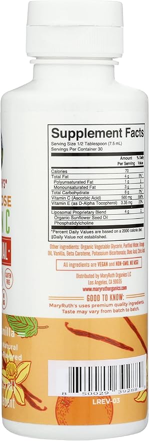 Mary Ruth's Megadose Liposomal Vitamin C 7.6 FZ
