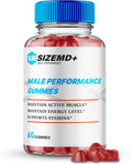 SizeMD+ Gummies Official SizeMD + Gummies for Men - Maximum Strength Performance All Natural Support Overall Health &amp Wellness SizeMD Advanced Formula Support Gummy Reviews (1 Pack)