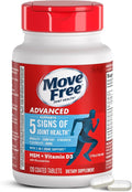 Move Free Advanced Glucosamine Chondroitin MSM + Vitamin D3 Joint Support Supplement Supports Mobility Comfort Strength Flexibility &amp Bone + Immune Health - 120 Tablets (40 servings)*
