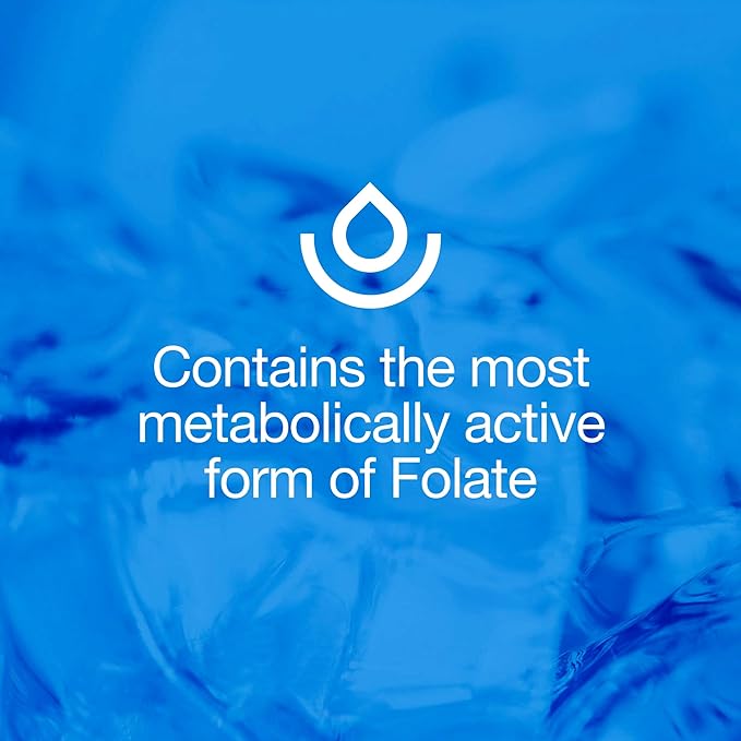 L Methylfolate 15mg - Maximum Potency - Active Vitamin B9 Superior Bioavailability - 5-MTHF Methyl Folate for Mood Cognition Immunity Cardiovascular Neurological Reproductive Health - 60 Capsules