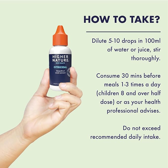 Higher Nature Citricidal 100ml (Packaging May Vary)