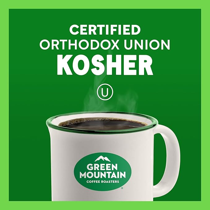 Green Mountain Coffee Dark Magic Decaf Keurig Single Serve K-Cup Pods Dark Roast Coffee 60 Count (6 Packs of 10)