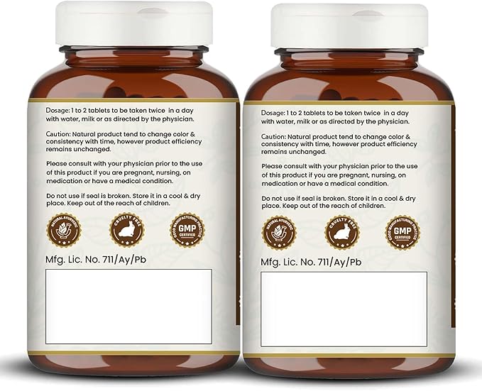 Chandraprabha Vati - Ayurvedic Herbal for Unisex | 240 Tablets (Pack of 2)
