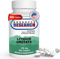 Dr. Hans Nieper Lithium Orotate 5mg 200 Count Lab Tested Non-GMO Gluten Free Vegan Friendly Supports Brain Health