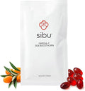 sibu Sea Buckthorn Omega-7 Softgels (30-Day Refill Sachet) – Supplement for Healthy Skin Hair Nails and Dryness