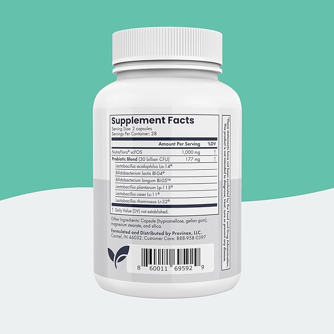 Probiotic - Advanced Strength Probiotics w/Prebiotics: 30B CFU's - Digestion Post-Antibiotic Colon Health Gut Health &amp Immune System Support - Shelf Stable Acid Resistant High Potency
