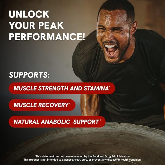 Organic Turkesterone Supplement for Men - Muscle Recovery &amp Growth with Organic Fadogia Agrestis Pterostilbene Ajuga Turkestanica | Complexed Turkesterone Powder | 240 Servings - 2 Packs