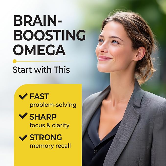 LABO Nutrition OmaxPure DHA Omega 3 Fish Oil | IFOS Certified High Strength rTG Omega 3 Fatty Acids Supplement with DHA &amp EPA - for Brain Eye Prenatal Support | 120 Mini Softgels 60 Servings