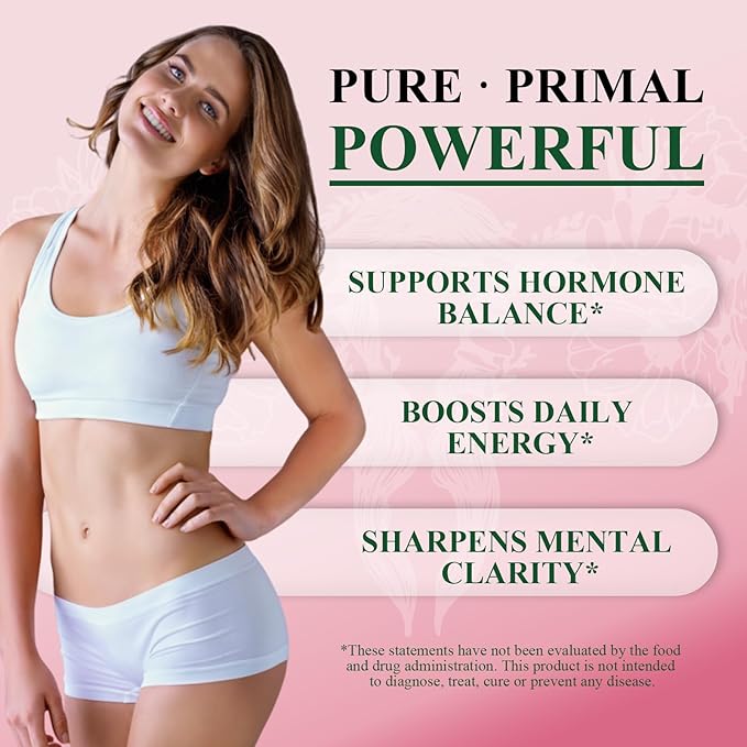 Beef Organ Supplement for Women – Primal Health Blend Capsules Supports Vitality &amp Energy Cycle Health Hormone Balance for Women Immunity Skin &amp Hair Hormone Harmony for Woman 90 Capsule
