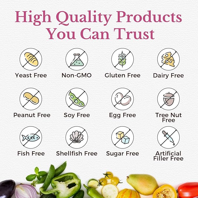 Vitalitown Women's Complete Health Bundle - Probiotics 120 Billion CFUs 30 Strains + Cranberry + Myo-Inositol &amp D-Chiro Gut Health Vaginal Health &amp Hormone Balance Support Vegan