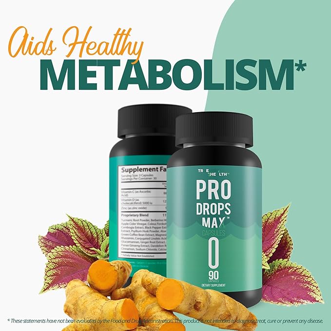 Pro Drops Max - Muscle &amp Bone Health Support - Natural Antioxidant Ingredients - Help Soothe Muscle Stiffness &amp Soreness - Support Reduced Oxidative Stress - for Men &amp Women