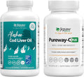Jigsaw Health Bundle | Alaskan Cod Liver Oil 180 Softgels and Pureway-C Plus 120 Capsules