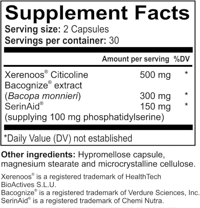 Cerebra Next Generation Brain Formula 30 Capsules