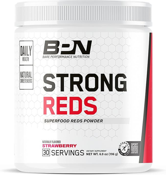 BARE PERFORMANCE NUTRITION BPN Creatine Monohydrate &amp Strong Reds Bundle