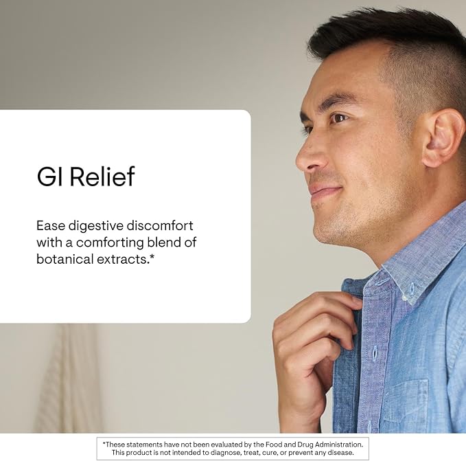 THORNE - GI Relief - Digestion Supplement - Supports Gut Health &amp Bloating Relief* - Formulated with Marshmallow Root Aloe Vera Gel DGL &amp Slippery Elm Bark - Third-Party Certified - 180 Caps