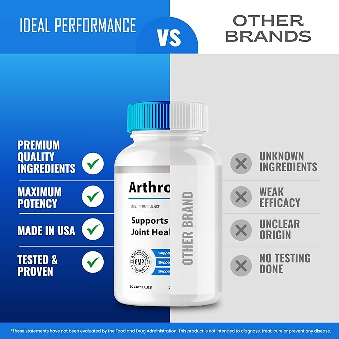 ArthroGenX Joint Supplement Capsules Official ArthroGenX Maximum Joint Relief Pills Maximum Strength Natural Support Joint Flexibility Comfort &amp Movement Arthro Gen X Reviews (60 Capsules)