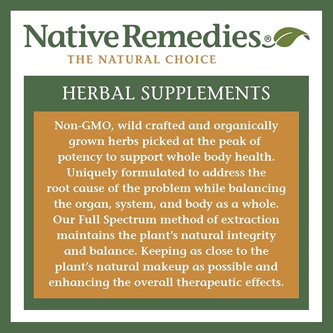 Native Remedies AdrenoBoost - All Natural Herbal Supplement for Adrenal Support 2 Fl oz.