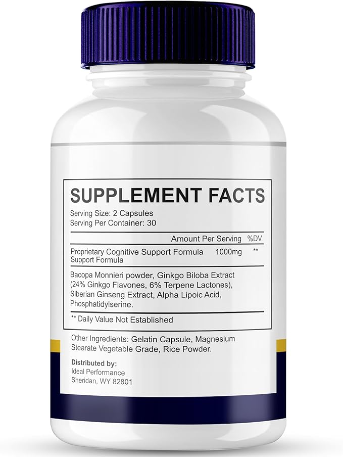 Brain Defender Supplement Brain Defender Brain and Memory Support Pills BrainDefender Capsules Advanced Nootropic Pills for Brain Health Support All Natural Cognitive Health Reviews (2 Pack)