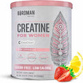 BIRDMAN Creatine for Women | Creatine Monohydrate Powder with Myo &amp D-Chiro Inositol Hyaluronic Acid Zinc Electrolytes and Vitamins | Sugar Free Pink Lemonade | 30 Servings