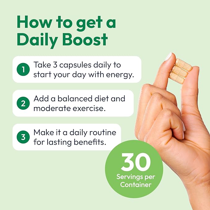 Daily Energy + Nighttime Sleep Bundle | Daily Boost 3-in-1 Energy Focus &amp Metabolism + Zenful Sleep Melatonin-Free Stress &amp Sleep Support | 180 Capsules