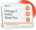 ALGAECAL Omega 3 Finger Test Kit – Easy Home Test Kit with Pre-Paid Return Envelope Quick &amp Hassle-Free Certified Lab-Verified Results for Accurate Omega-3 Levels Made in USA