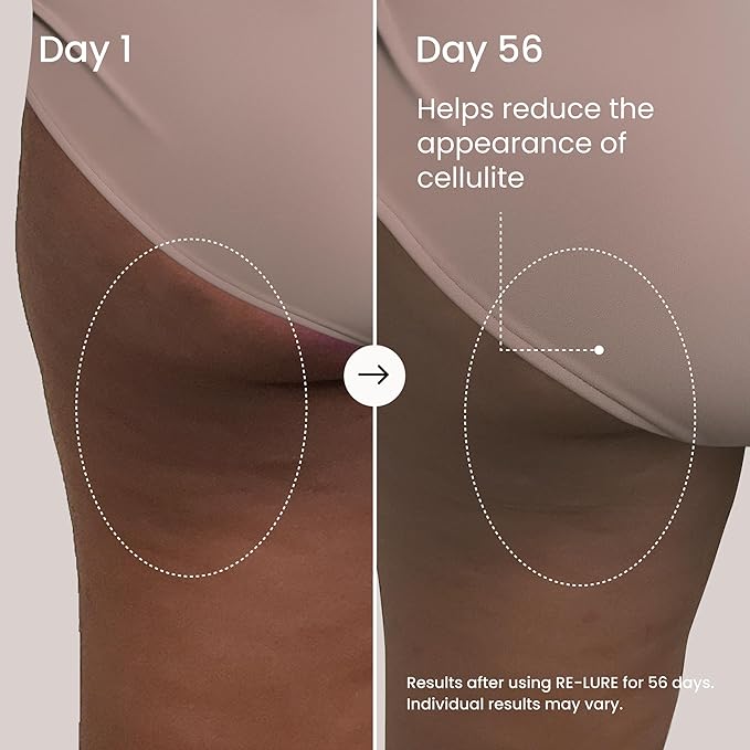 MAËLYS RE-LURE Tight &amp Tone Body Serum - Helps Reduce the Look of Cellulite - Skin Tightening with Hyaluronic Acid - Firming for Stomach Thighs &amp Arms - Lightweight Body Firming Serum (3.5 Fl