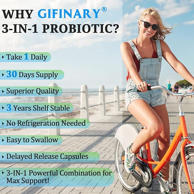 Probiotics for Women &amp Men - 300 Billion CFU 24 Strains Probiotics + 15 Organic Herbs Prebiotics for Digestive Gut Health Immune Constipation Diarrhea &amp Whole-Body Health - 2 Months Suppl