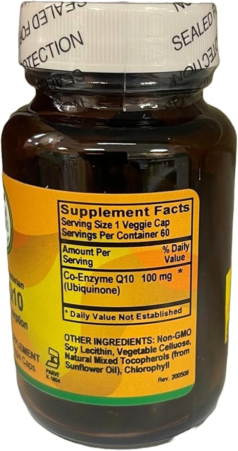 Uncle Sam’s Premium CoQ10 100mg – Advanced Heart Health Formula 60 Softgels for Enhanced Energy &amp Vitality