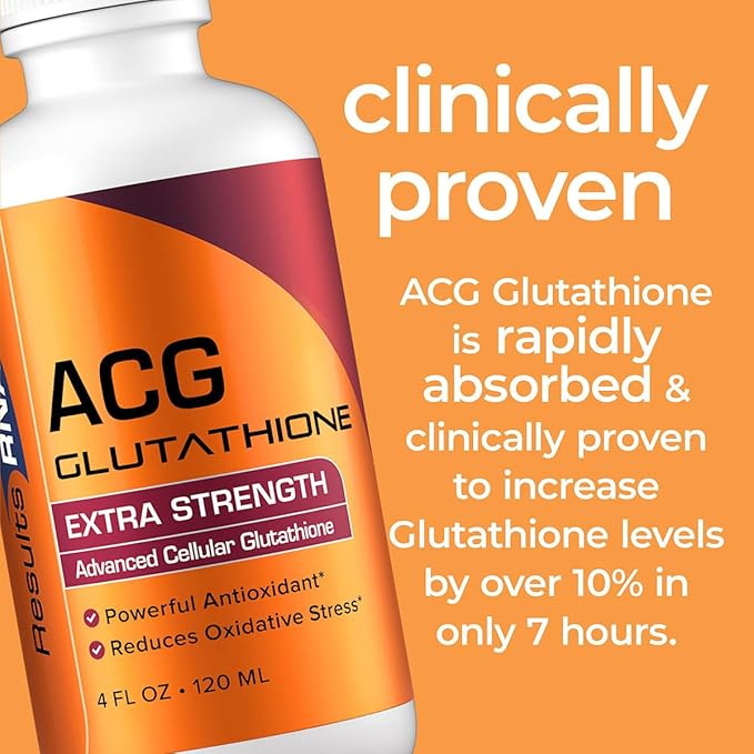 Results RNA - ACG Glutathione Extra Strength Immune Boost – Powerful Antioxidant &amp Immune Boost Formula in a Great Tasting Spray. Recommended by Doctors Worldwide ( 4 oz )