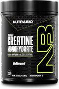 NutraBio Pure Micronized Creatine Monohydrate Powder Supplement Unflavored (1000 g) - Supports Bulk Muscle Energy Recovery and Strength - HPLC Tested Creatine Powder Supplement for Men and Women