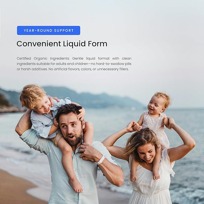NutraChamps Liquid Zinc for Kids &amp Adults Vegan Pure Ionic Zinc Drops Enhanced with Vitamin C Supplements for Immune Support Sugar-Free Liquid 4 oz