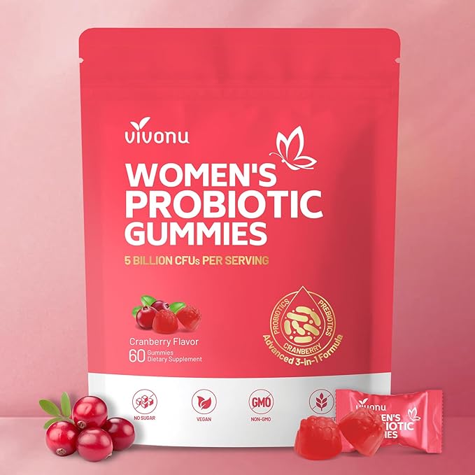 VivoNu Viginal Probiotics for Women Women Probiotic Gummies
