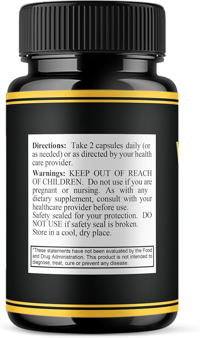BLUE VIBE Vigorox Prime Maximum Strength Daily Overall Health Management Support Supplement Formula VigoroxPrime Premium Energy and Overall Support Supplement Pills (5 Pack - 300 Capsules)